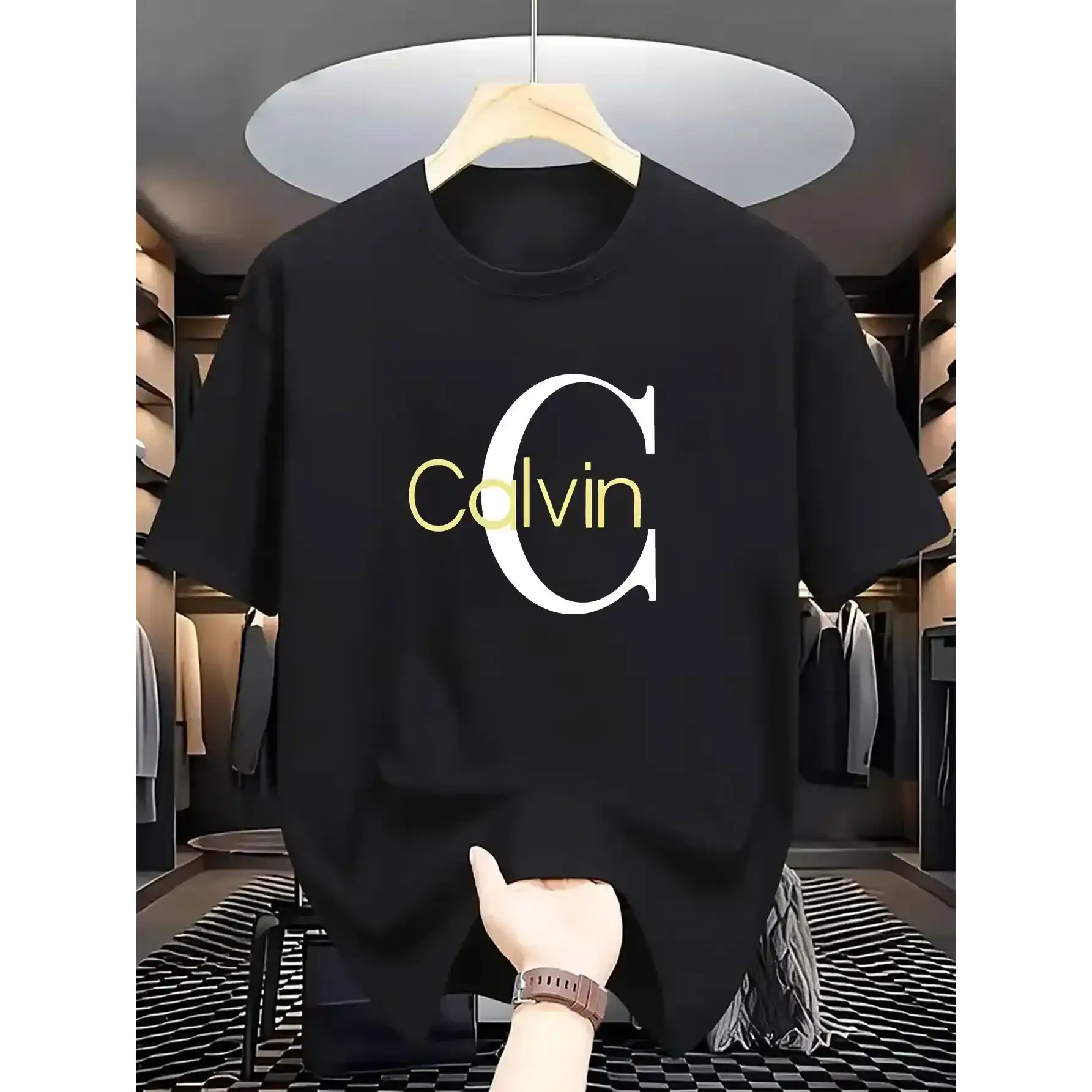 Men's Stylish Drop Shoulder T-shirt