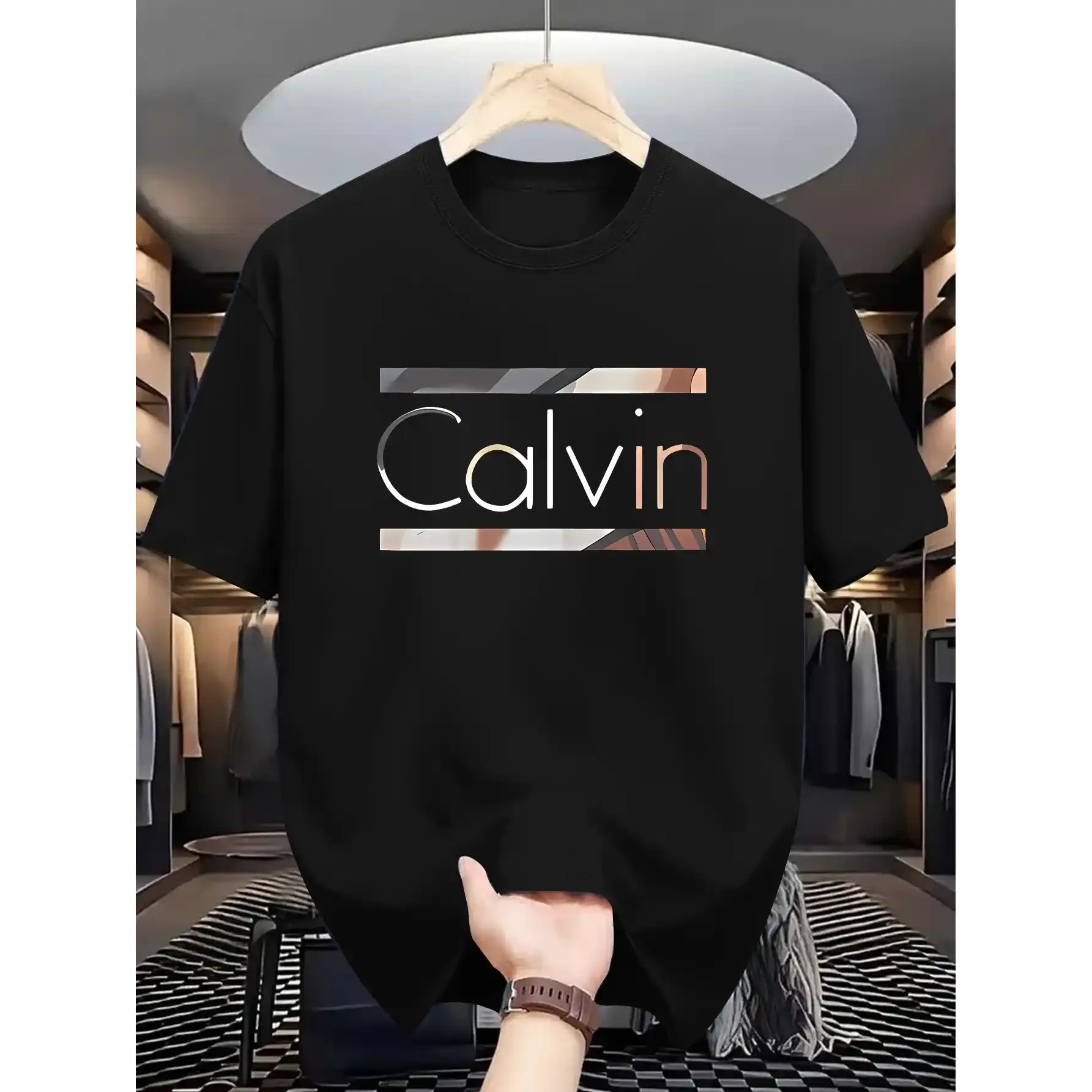 Men's Stylish Drop Shoulder T-shirt
