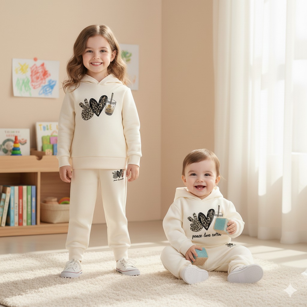 Hoodie Set winter hoodie set-Trouser + Hoodie (combo set)
