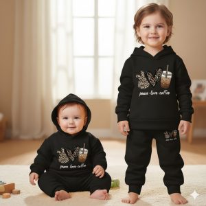 Hoodie Set winter hoodie set-Trouser + Hoodie