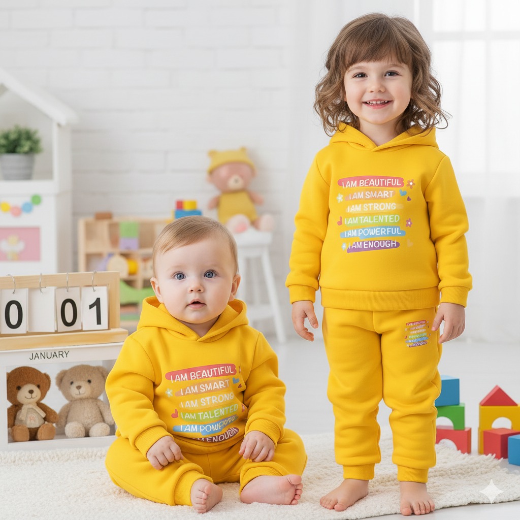 Hoodie Set winter hoodie set-Trouser + Hoodie