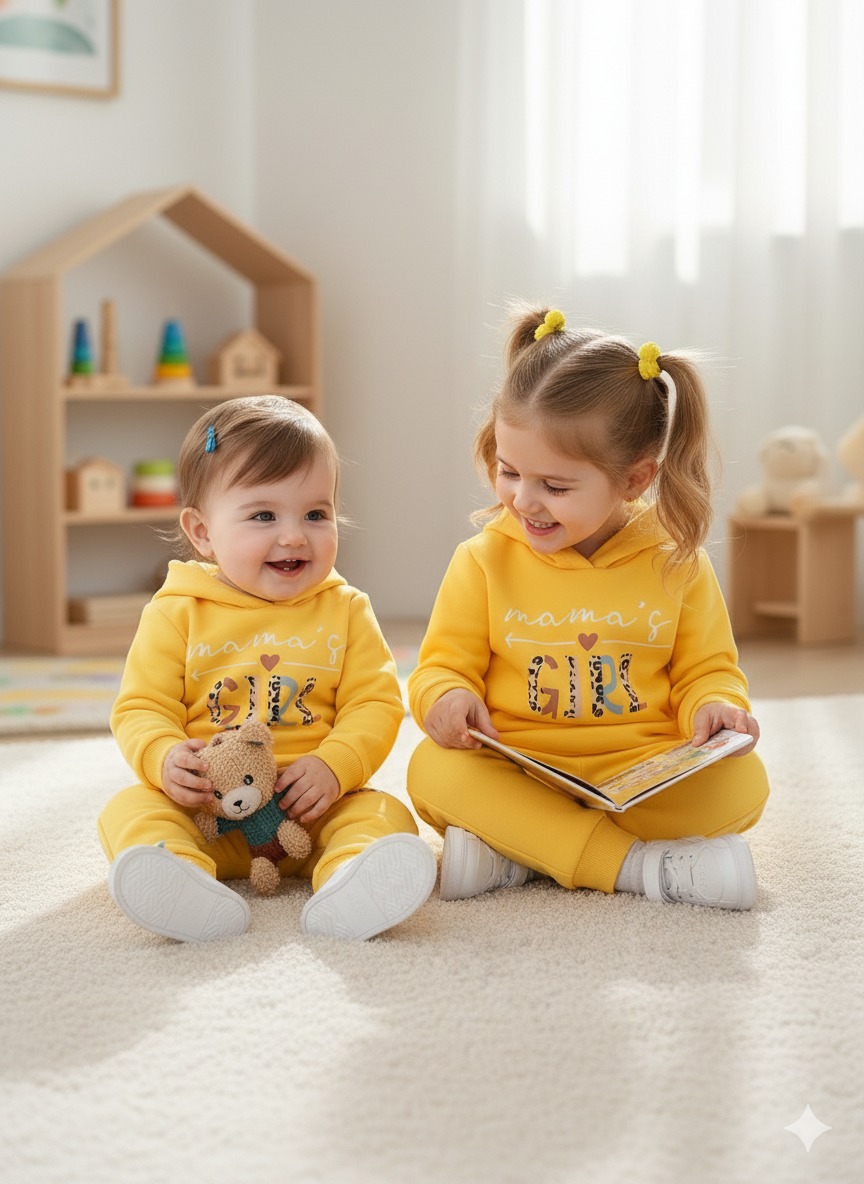 Hoodie Set winter hoodie set-Trouser + Hoodie