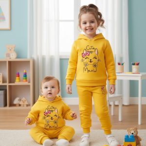 Hoodie Set winter hoodie set-Trouser + Hoodie