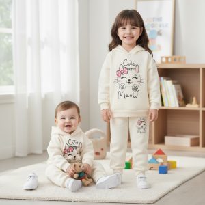 Hoodie Set winter hoodie set-Trouser + Hoodie